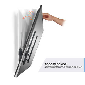 Držiak na TV Vogel’s TVM 3613 výklopný, pre uhlopriečky 40" až 77", nosnosť 35 kg čierny

 obrázok produktu 7 z 10