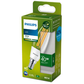 LED žiarovka Philips filament sviečka, E14, 2,3W, biela 

 obrázok produktu 2 z 2