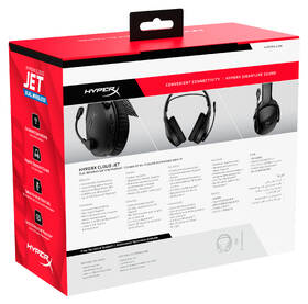 Headset HyperX Cloud Jet Wireless Gaming Headset čierny

 obrázok produktu 8 z 12