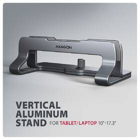 Stojan Axagon STND-VG 10"-17.3" sivý

 obrázok produktu 2 z 6
