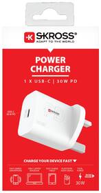 Cestovný adaptér SKROSS nabíjací USB-C, 30 W PD, UK 

 obrázok produktu 3 z 3