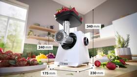 Mlynček na mäso Bosch MFWS609W biely

 obrázok produktu 14 z 19