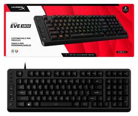 Klávesnica HyperX Eve 1800 čierna

 obrázok produktu 5 z 8