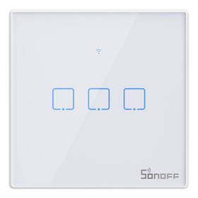 Vypínač Sonoff Smart WiFi + RF 433 T2 EU TX (3-channel) biely

 obrázok produktu 1 z 4
