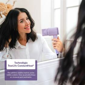 Fén TrueLife HairDryer D2 fialový

 obrázok produktu 1 z 9