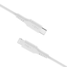 Kábel FIXED Liquid silicone USB-C/Lightning s podporou PD, MFi, 2m biely

 obrázok produktu 1 z 7
