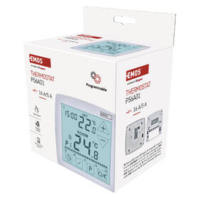 Termostat EMOS OpenTherm, izbový, programovateľný, drôtový biely

 obrázok produktu 6 z 6