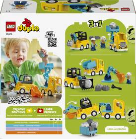 Stavebnica LEGO® DUPLO® 10475 Vozidlá na stavbe 3 v 1 

 obrázok produktu 3 z 9