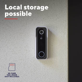 Videozvonček Trust DOORCAM-3000 Smart Wi-Fi biely

 obrázok produktu 7 z 15