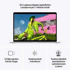 Notebook Apple 15" M5 10× CPU 10× GPU, 16 GB, 1 TB - strieborný SK 

 obrázok produktu 4 z 8