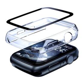 Ochranné puzdro 3mk Satin Armor WatchCase+ s tvrdeným sklom na AppleWatch 4/5/6/SE  (40mm) priehľadné

 obrázok produktu 2 z 8
