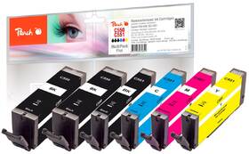 Cartridge Peach Canon PGI-550/CLI-551 Multipack Plus, 2x18, 4x8,5 ml - CMYK 

 obrázok produktu 1 z 1