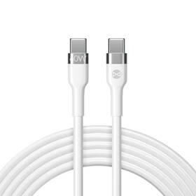 Kábel Forever Flexible USB-C/USB-C, 60W, 1m biely

 obrázok produktu 1 z 4