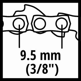 Reťaz pílový Einhell 20 cm 1,1 33T 3/8 4500193 

 obrázok produktu 3 z 3