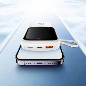 Powerbank Baseus Qpow Pro 10000mAh, 20W, s káblom Lightning biely

 obrázok produktu 8 z 17