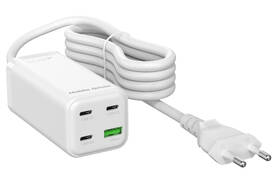 Nabíjačka do siete Mobile Origin Compact MultiHub GaN 100W 3x USB-C + USB-A biela

 obrázok produktu 1 z 17
