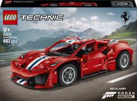 Stavebnica LEGO® Technic 42235 Auto Ferrari 488 PISTA 

 obrázok produktu 2 z 9