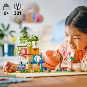 Stavebnica LEGO® Friends 42666 Mačacia narodeninová oslava a domček na strome 

 obrázok produktu 8 z 8