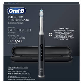 Zubná kefka Oral-B Slim Luxe 4500 Matte Black Travel Edition 

 obrázok produktu 2 z 2