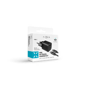 Nabíjačka do siete FIXED Mini 1x USB-C PD 30W + USB-C kábel 1m čierna

 obrázok produktu 4 z 4
