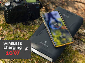 Powerbank Viking VIDAR II, 72000 mAh, bezdrôtové nabíjanie čierny

 obrázok produktu 10 z 10