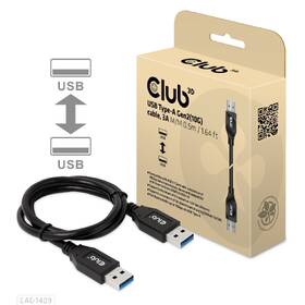 Kábel Club3D USB-A/USB-A, 0,5m čierny

 obrázok produktu 7 z 8