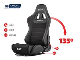 Herná stolička Next Level Racing ELITE ERS5 Reclining Seat - Leather & Suede Edition čierna

 obrázok produktu 6 z 8