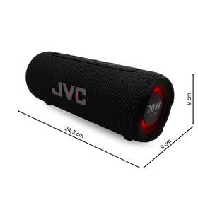 Prenosný reproduktor JVC XS-E325B čierny

 obrázok produktu 4 z 8