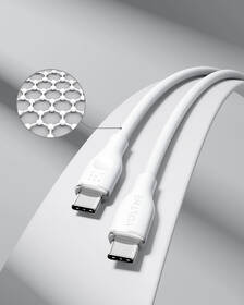Kábel Voltme Powerlink Moss Series USB-C/USB-C, CTC 3A/60W 1m biely

 obrázok produktu 1 z 1