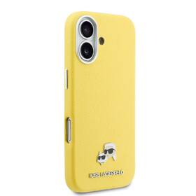 Kryt na mobil Karl Lagerfeld PU Karl and Choupette Heads Pins MagSafe na Apple iPhone 17 žltý

 obrázok produktu 3 z 6