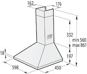 Odsávač pár Mora OK 643 W biely

 obrázok produktu 3 z 3
