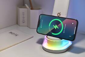 Stolná lampa IMMAX CORELLA, Qi nabíjanie, 7W biela

 obrázok produktu 9 z 10