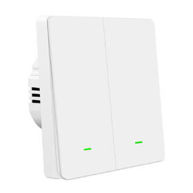 Vypínač Evolveo Dual Switch, Wi-Fi biely

 obrázok produktu 1 z 10