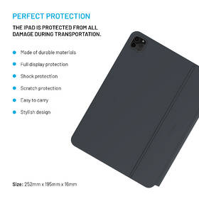 Puzdro s klávesnicou na tablet FIXED Typee na Apple iPad Pro 11" (2018-2022)/iPad Air 11" (2020/2022/2025)/ iPad Air M2/M3 CZ čierne

 obrázok produktu 6 z 12