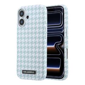Kryt na mobil Karl Lagerfeld PU Houndstooth Resin Plate MagSafe na Apple iPhone 17 modrý

 obrázok produktu 1 z 6