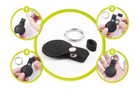 Kľúčenka Mobile Origin AirTag Outdoor Leather Keychain A7 čierny

 obrázok produktu 5 z 7