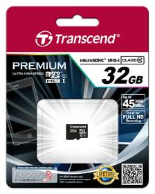 Pamäťová karta Transcend 32GB UHS-I U1 (45MB/s) 

 obrázok produktu 1 z 1