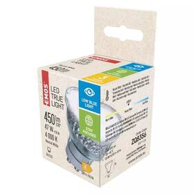 LED žiarovka EMOS True Light, bodová, 4,8 W, GU10, neutrálna biela 

 obrázok produktu 2 z 2