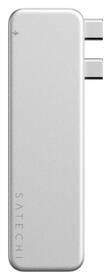 USB Hub Satechi USB-C Snap Hub (1x HDMI, 1x USB-C, 1x USB-A 3.0, 1x USB-C PD, 1x microSD/SD) strieborný

 obrázok produktu 3 z 4