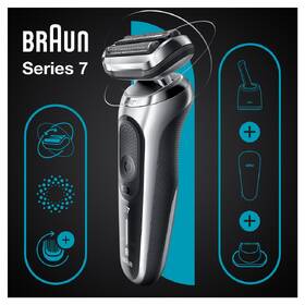 Holiaci strojček Braun S7200cc SILV 

 obrázok produktu 3 z 9