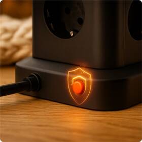 Kábel predlžovací Huslog 15W 12xzásuvka, 2xUSB-C, 2xUSB čierny

 obrázok produktu 7 z 8