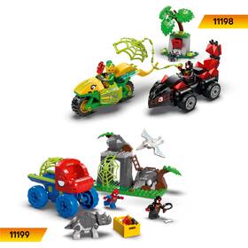 Stavebnica LEGO® Marvel Spidey a jeho fantastickí priatelia  11200 Spidey, Gobby a bitka raptorov v základni na strome 

 obrázok produktu 3 z 9
