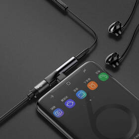 Redukcia Baseus USB-C samec / USB-C samice /3,5mm Jack samice čierna

 obrázok produktu 6 z 7