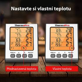 Teplomer do mäsa ThermoPro TP-17H strieborný

 obrázok produktu 4 z 6