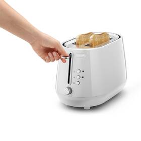Hriankovač De'Longhi CTY2103.W biely

 obrázok produktu 5 z 10