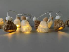 Vianočné osvetlenie RETLUX RXL 494, girlanda čiapočky, 20 LED, teplá biela 

 obrázok produktu 4 z 4