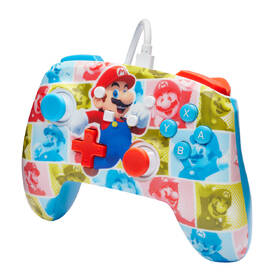 Gamepad PowerA Enhanced Wired Controller na Nintendo Switch - Super Mario - Mario Hero Reel 

 obrázok produktu 1 z 5
