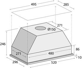 Odsávač pár Concept OPI3060bc 

 obrázok produktu 7 z 7