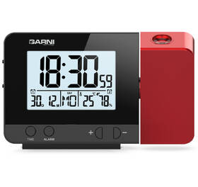 Budík GARNI GARNI 140 čierny/červený

 obrázok produktu 2 z 7