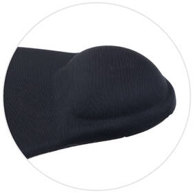 Podložka pod myš Connect IT so zápästnou opierkou čierna

 obrázok produktu 2 z 2